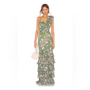 Amur Green Floral Dress
